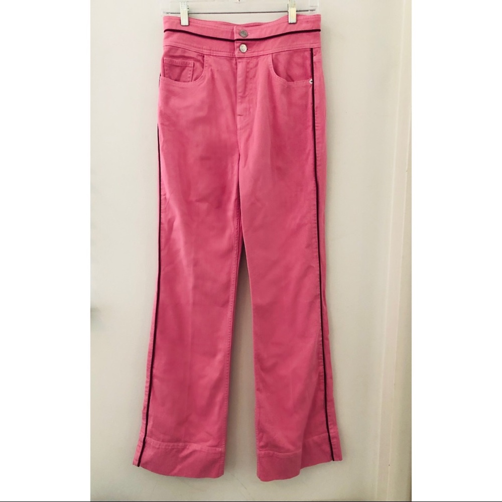 Current/Elliott pink denim pants
